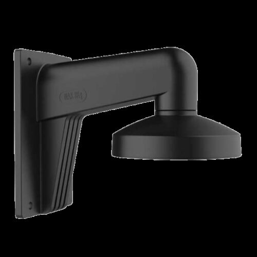 Wandhalterung - Anschlussbox - Geeignet für den Außenbereich - Farbe schwarz - Kompatibel mit Hiwatch Hikvision - Kabelstift