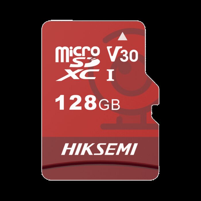 Hikvision Speicherkarte - Kapazität 128 GB - Klasse 10 | Schreibgeschwindigkeit 50 MB/s - Bis zu 300 Schreibzyklen - ExFAT-Forma
