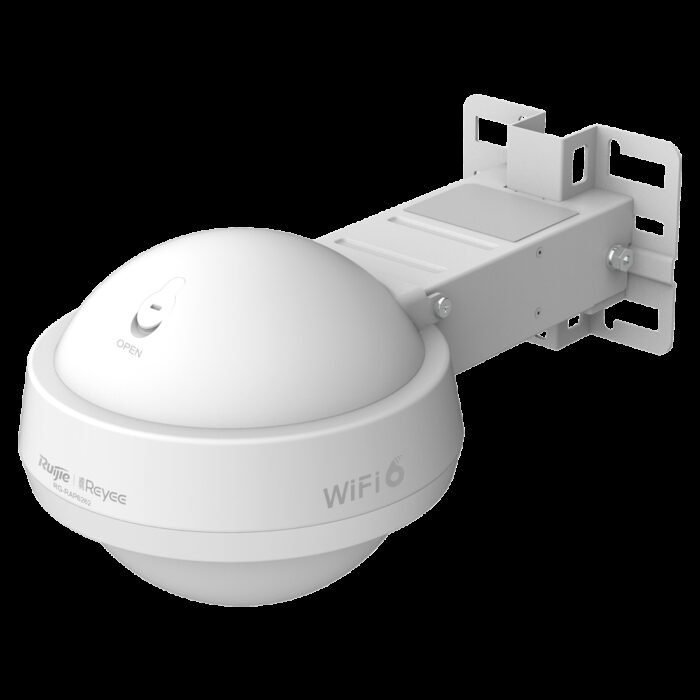 Reyee - Omnidirektionaler Außen-AP IP68 Wi-Fi 6 - Frequenz 2.4 und 5 GHz - Unterstützt 802.11a/b/g/n/ac/ax - Übertragungsgeschwi