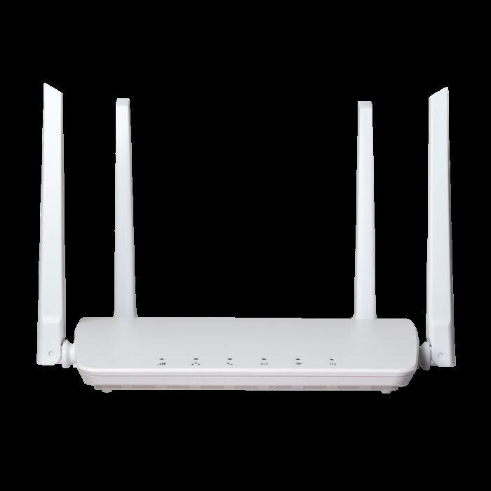 Router 4G Cat4 150Mbps Download 50Mbps Upload - Anschluss RJ45 10/100MBps - Wi-Fi-Schnittstelle 2.4GHz 802.11 b/g/n - Nano-SIM-K