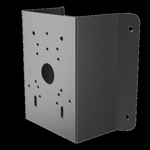 Safire Smart Eckhalterung - Für Bullet- oder Dome-Kameras - Hergestellt aus gewalztem SPCC-Stahl - Graue Farbe - Kabelstift