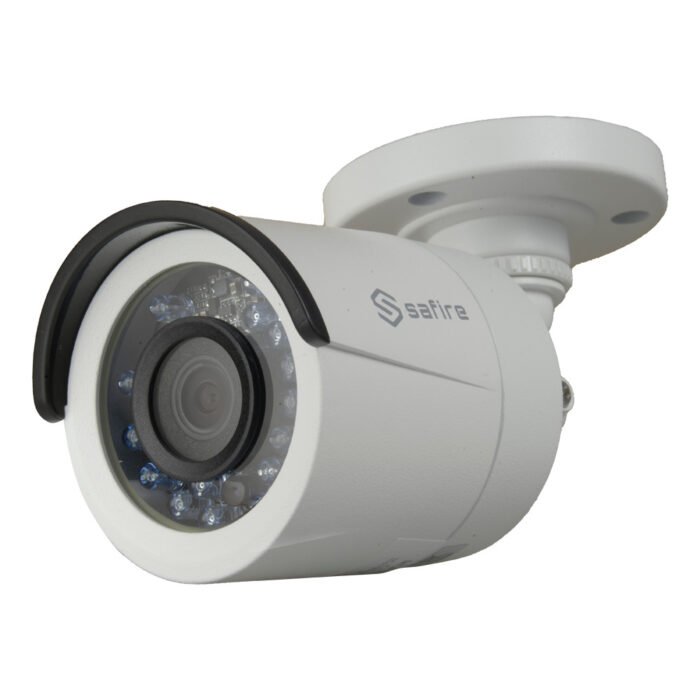 Kamera HDTVI Safire 1080p (25FPS) - Power Over Coaxial (PoC Safire) - 2Mpx High Performance CMOS - Objektiv 2.8 mm (103º) - IR L