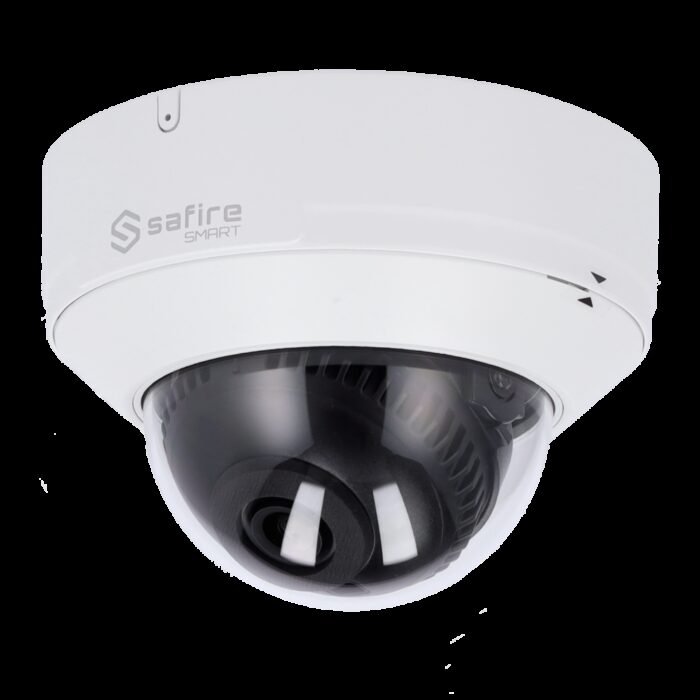 Safire Smart - IP-Dome-Kamera Reihe I2 KI Erweitert - Auflösung 8 Megapixel (3840x2160) - Objektiv 2.8 mm | Audio | IR 30m | MIC