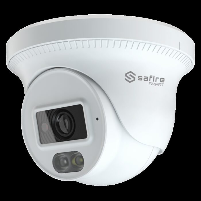 Safire Smart - Turret-IP-Kamera Reihe B1 mit Doppellicht - 1/3" Progressive Scan CMOS - Auflösung 2 Megapixel (1920x1080) - Obje