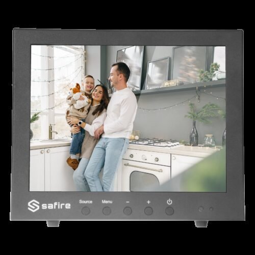 SAFIRE LED-Monitor 10" - Entwickelt für die Videoüberwachung - Format 4:3 - VGA