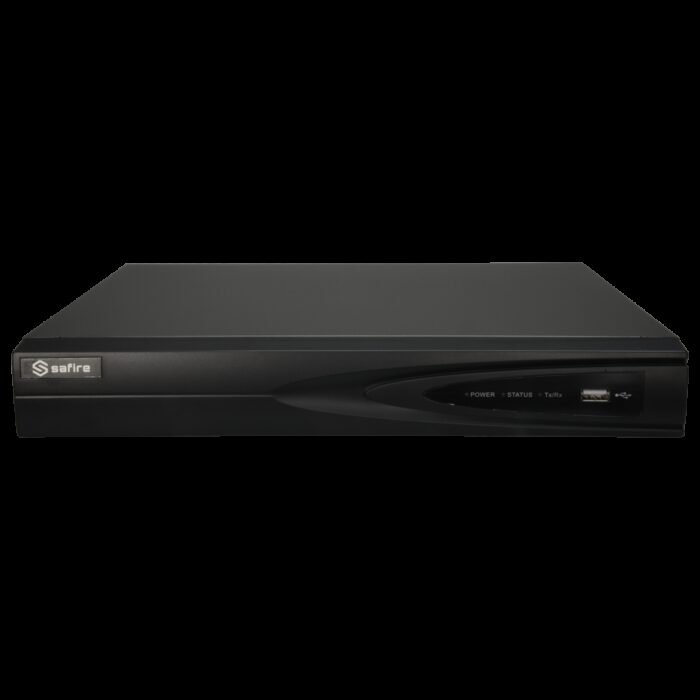 Videorecorder 5n1 Safire - 4CH HDTVI/HDCVI/AHD/CVBS/ 4+1 IP - 4Mpx Lite (15FPS) - HDMI Full HD- und VGA-Ausgang - Audio über Koa