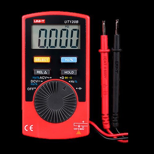 Taschen-Digitalmultimeter - EBTN-Anzeige - DC und AC Spannungsmessung bis zu 600V - Autorange-Funktion - Widerstands- und Kapazi