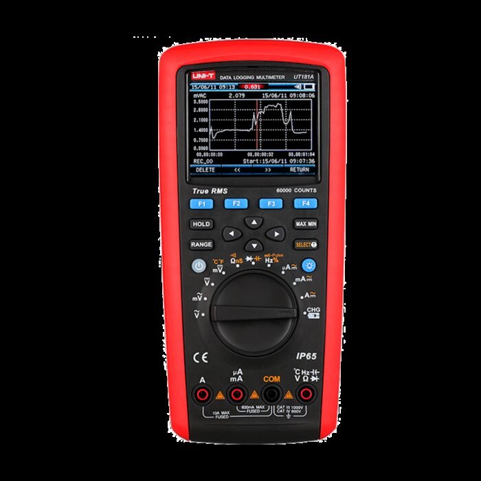 Multimeter zur Datenprotokollierung True RMS - PC-Anschluss für Datenübertragung - AC/DC-Messung: bis zu 1000V und 10A - Messung