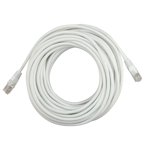 UTP Kabel - Ethernet - Verbinder RJ45 - Kategorie 5E - 10 m - Weiße Farbe