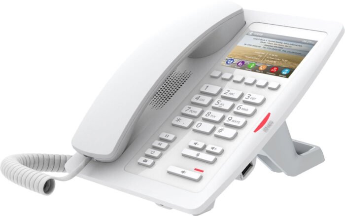 H5 White High-end hotel phone / SIP