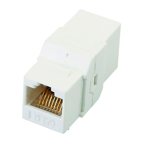 Verbinder - UTP Kabelverbinder - Eingangsanschluss RJ45 - Ausgangsstecker RJ45 - Kompatible UTP-Kategorie 6 - Geringe Verluste