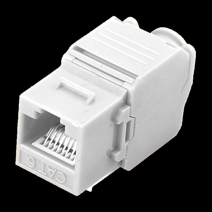 UTP-Kabelanschluss - Ausgangsstecker RJ45 - Kompatible UTP-Kategorie 6 - Einfache Installation ohne Werkzeuge - Geringe Verluste