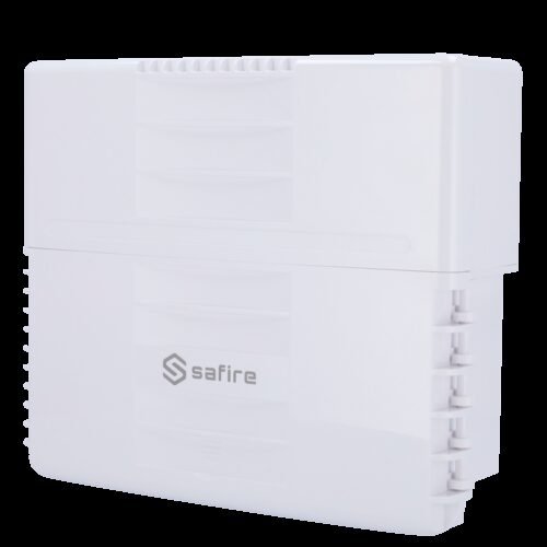 Safire Outdoor Hi-PoE Schalter - 8 PoE-Anschlüsse + 2 SFP + 2 RJ45 - Geschwindigkeit der Gigabit-Anschlüsse 10/100/1000Mbps - 6