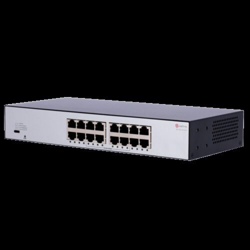 Safire Desktop Switch  - 16 Gigabit-Ports - Geschwindigkeit 10/100/1000 Mbps - Plug &amp Play - Energiesparende Technologie - Me