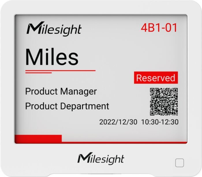 Milesight IoT IoT E-ink Display