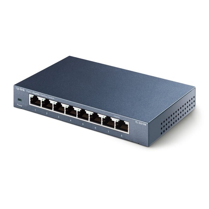 TP-Link - TL-SG108- 8-Port Gigabit Switch - Image 2