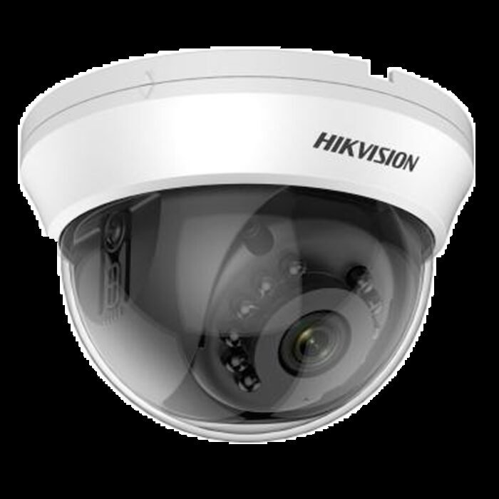 Hikvision - Dome-Kamera 4en1 Value Reihe - Auflösung 1080p (1920x1080)  - Objektiv 3.6 mm - IR Reichweite 20 m - Geeignet für de