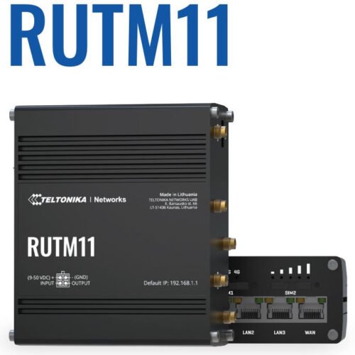 Teltonika · Router · RUTM11 · LTE Router CAT6 + WiFi