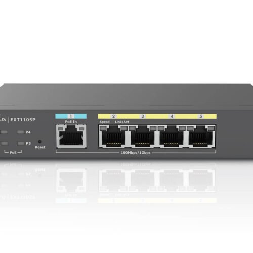 EnGenius Switch full managed Switch Extender 6 Port &bull 5x 1 GbE &bull 4x PoE at &bull 1x SFP &bull EXT1106 &bull EnGenius Clo