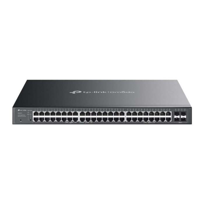 TP-Link Switch full managed Layer2+ 52 Port &bull 48x 1 GbE &bull 4x SFP &bull PoE Budget 230 Watt &bull 32x PoE at &bull 19? &b