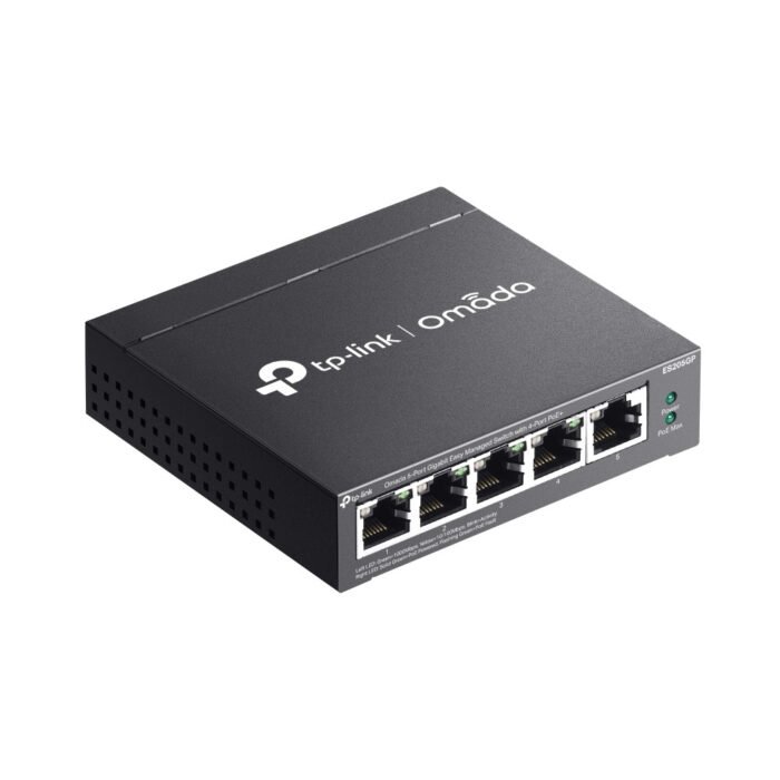 TP-Link Switch full managed Layer2 5 Port &bull 5x 1 GbE &bull PoE Budget 65 Watt &bull 4x PoE at &bull Lüfterlos, Omada &bull E - Image 4