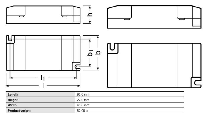 24~42V Osram Element G3