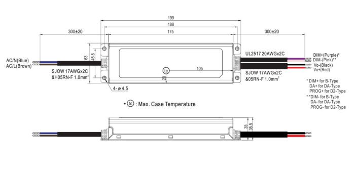 Synergy 21 Netzteil - 48V 100W Mean Well IP67 DALI - Image 2