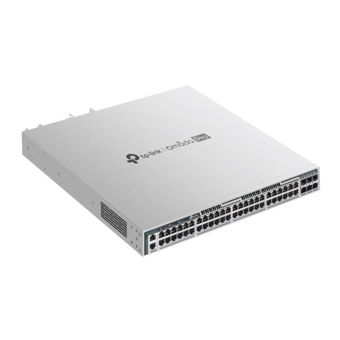 Omada PRO full managed Layer 3 Switch &bull 54 Port &bull 48x 2.5GbE, 6x SFP28 &bull PoE Budget 1484, 48x PoE bt &bull Omada PRO - Image 4