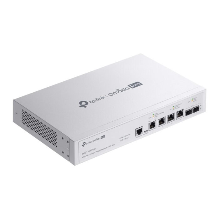 Omada PRO full managed Layer 2+ Switch &bull 6 Port &bull 4x 10GbE, 2x SFP+ &bull PoE Budget 200W &bull 4x PoE af/at/bt &bull Om - Image 4