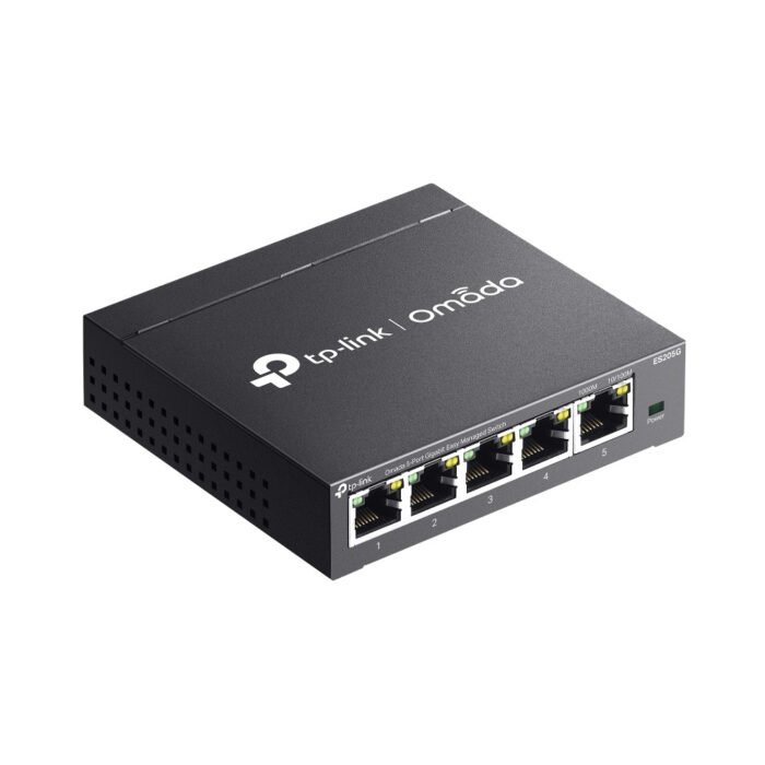 TP-Link Switch easy managed 5 Port &bull 5x 1 GbE &bull Lüfterlos, Omada &bull ES205G - Image 3