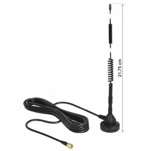 ALLNET GSM-Antenne 5dbi Magnet-Rundstrahlantenne für GSM/3G/LTE 3m