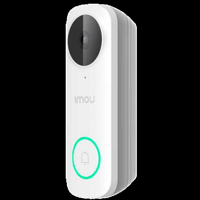 Doorbell WiFi a bateria Imou 5 Megapixel 3K - Alimentación AC / DC - Lente 2.0 mm / IR 5m - Detección de humanos por PIR - Audio