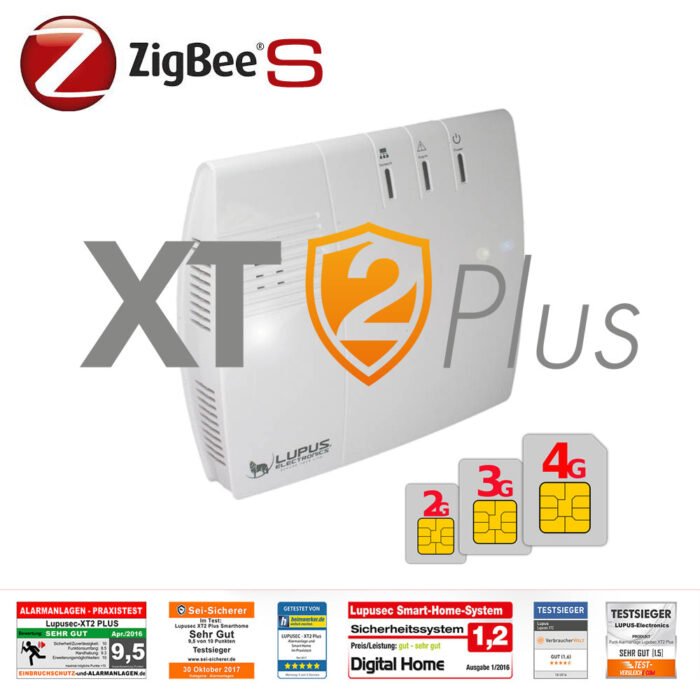 LUPUS XT2 PLUS - IP-Funkalarmanlage 2G GSM