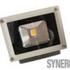 Synergy 21 LED Spot Outdoor Baustrahler 10W graues Gehäuse - rot V2 - Image 3