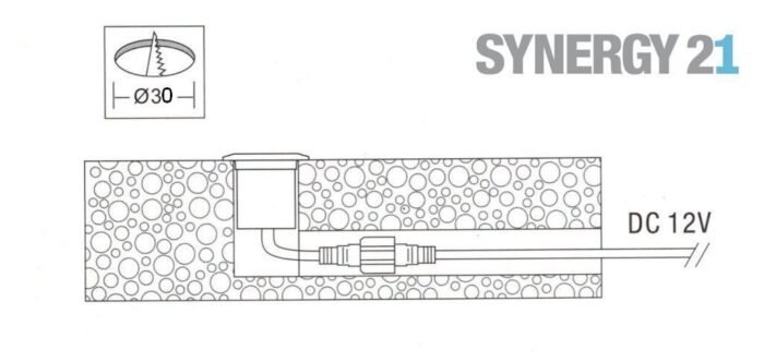 Synergy 21 LED Bodeneinbaustrahler ARGOS quadratisch-K IP67 ww - Image 9