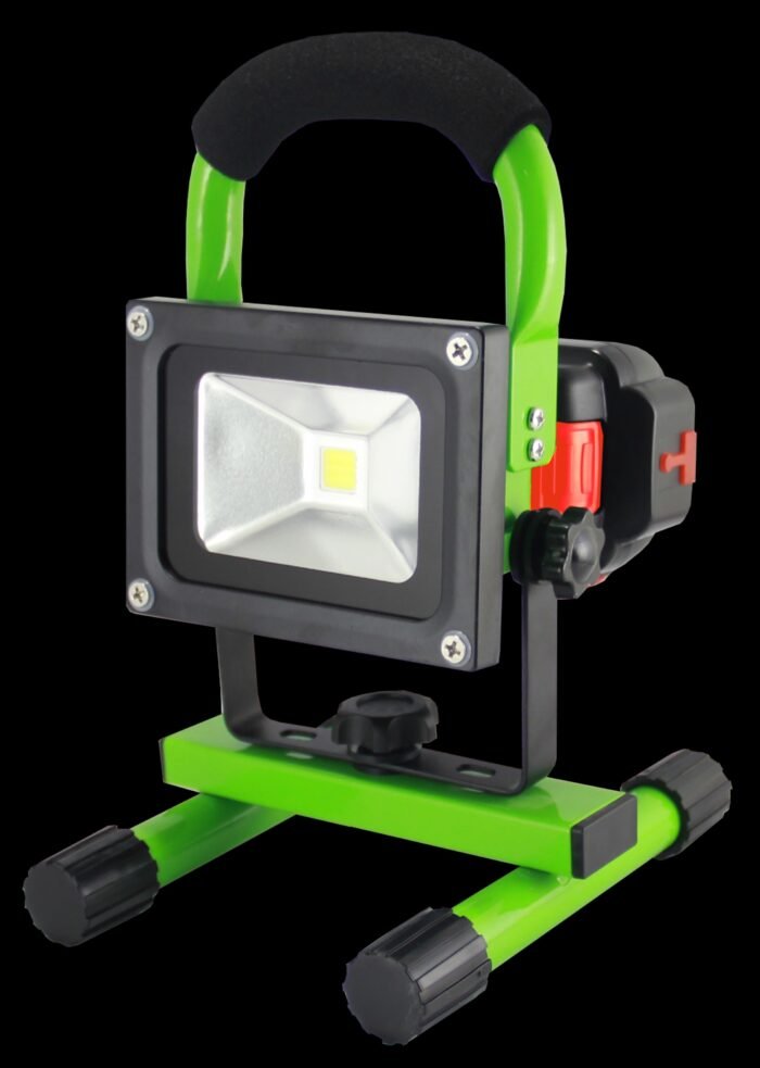 Synergy 21 LED AKKU Baustrahler 10W grün/kaltweiß slider - Image 5