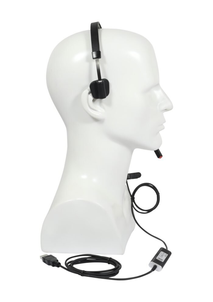 Plusonic wired Headset VT X140 monoaural - Image 4