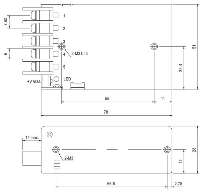 Synergy 21 Netzteil - 5V 25W Mean Well - Image 4