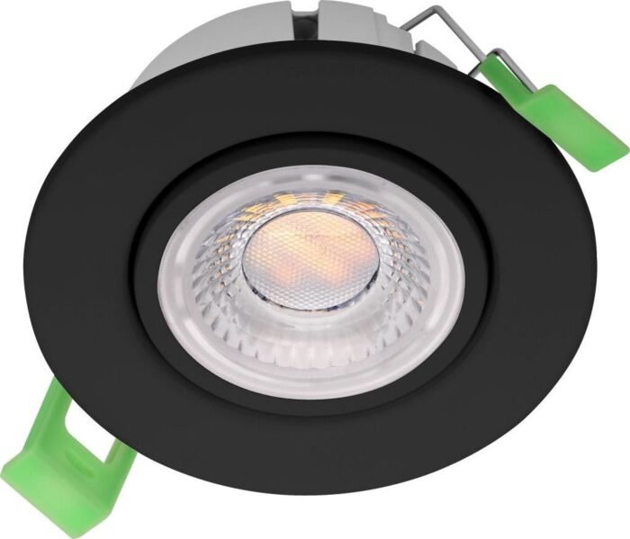 Synergy 21 LED Deckeneinbauspot Phos schwenkbar rund schwarz CCT switchable - Image 10