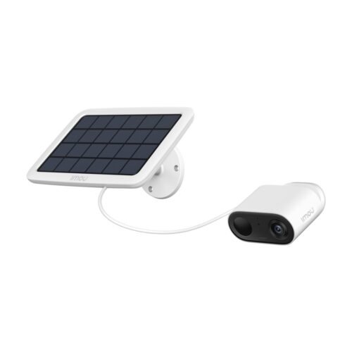 Imou Wifi Kamera 3 Megapixel - Batterie 5000 mAh + Solarpaneel - Objektiv 2.8 mm / IR 7 m - PIR + Personenerkennung - Bidirektio