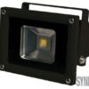Synergy 21 LED Spot Outdoor Baustrahler 10W schwarzes Gehäuse - warmweiß V2