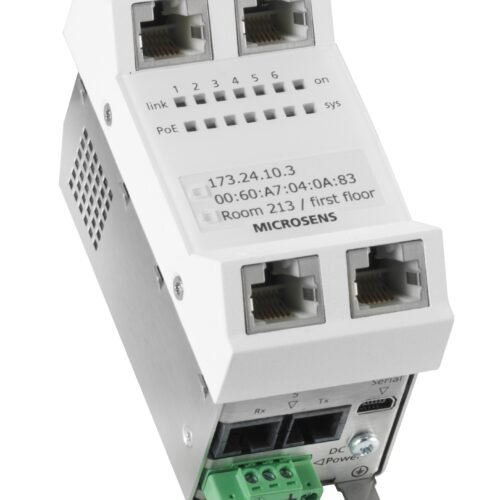 Microsens Installationswitch GBE 6 Port