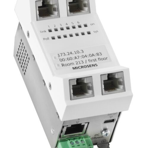 Microsens Installationswitch GBE 6 Port