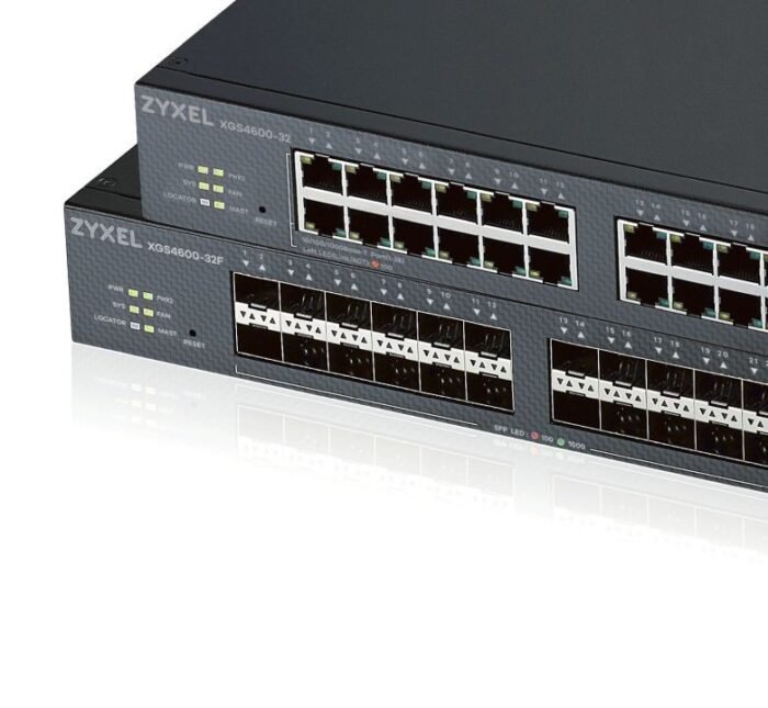 Zyxel Switch full managed Layer3 32 Port &bull 24x SFP &bull 4x 1 Gb Combo &bull 4x SFP+ &bull 19" &bull NebulaFlex Pro &bull XG - Image 2