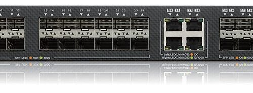 Zyxel Switch full managed Layer3 32 Port &bull 24x SFP &bull 4x 1 Gb Combo &bull 4x SFP+ &bull 19" &bull NebulaFlex Pro &bull XG