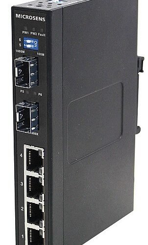 Microsens Entry Line Switch industrial Giga 6port