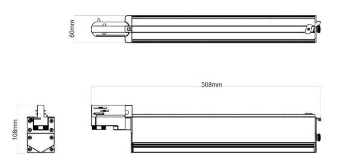 Synergy 21 LED Track-Serie für Stromschiene VLD-Serie 60W, 30°, ww, CRI90 - Image 5