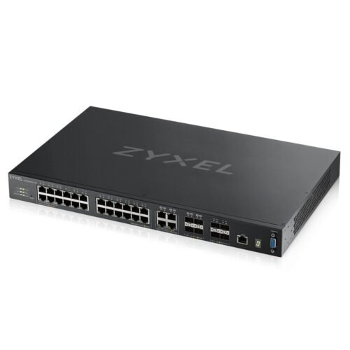 Zyxel Switch full managed Layer3 52 Port &bull 48x SFP &bull 4x SFP+ &bull 19" &bull NebulaFlex Pro &bull XGS4600-52F
