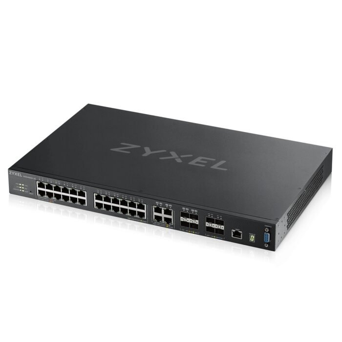 Zyxel Switch full managed Layer3 52 Port &bull 48x SFP &bull 4x SFP+ &bull 19" &bull NebulaFlex Pro &bull XGS4600-52F