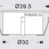 Synergy 21 Bodeneinbaustrahler ARGOS rund minimax IP67 ww V2 - Image 2